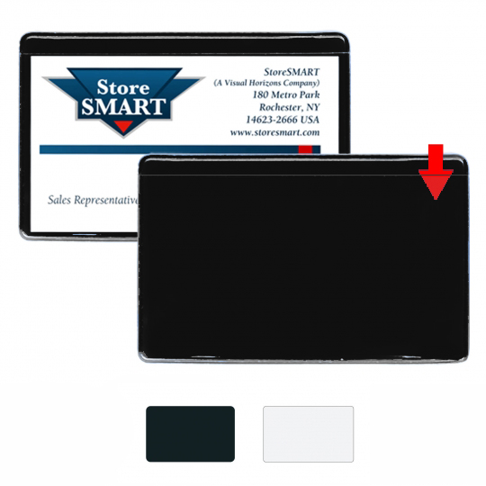 Folding Business Card Holders - Archival Poly Plastic - Blank: StoreSMART -  Filing, Organizing, and Display for Office, School, Warehouse, and Home