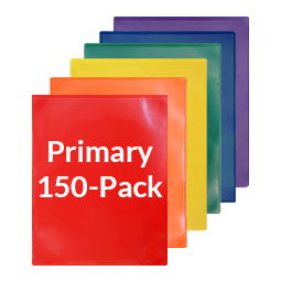 150-pack+LX+Folders+Assorted%3A+25+each+Primary+Colors+-+SALE%21