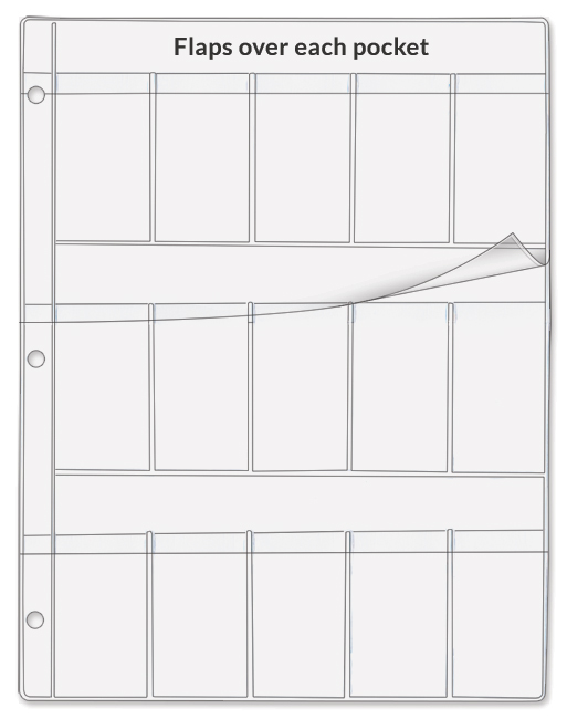 15-Pocket+Binder+Page+with+Flaps+-+Scrapbooking%2C+Cardmaking%2C+and+Papercrafting+-+Top+Load