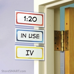 Rigid Magnetic Sign Holders - 3" x 7"