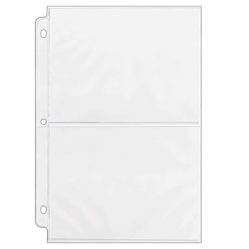 Poly Archival-safe Pages - Holds Two 5