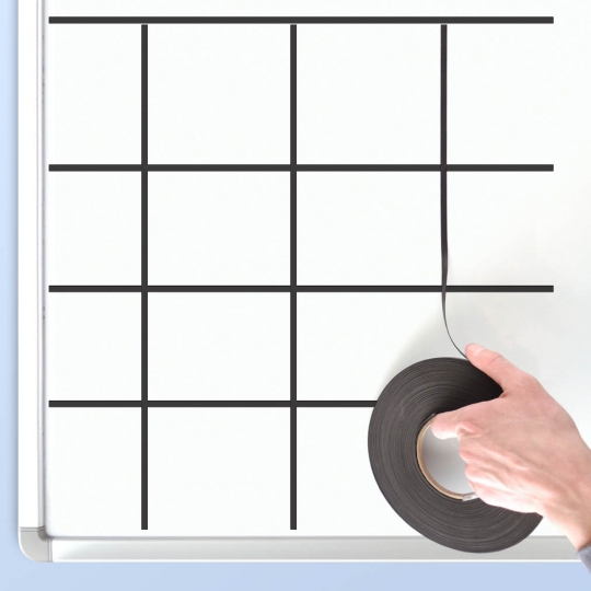 Flexible Magnets Dry Erase White Magnetic Sheet - 8.5 inch x 11 inch - 10 Sheets