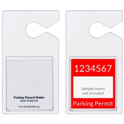 Adhesive Parking Permit Holders for Windshields: StoreSMART - Filing,  Organizing, and Display for Office, School, Warehouse, and Home