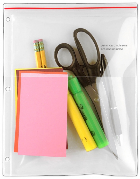 Zip Top Supply Case & Page Protector: StoreSMART - Filing