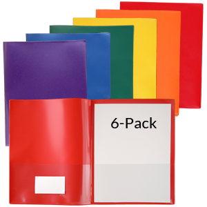 10-Pocket Plastic Folders: Your Personal Organizers: StoreSMART ...